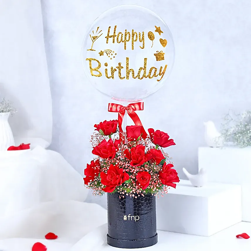 Sweet Symphony Birthday Floral Box