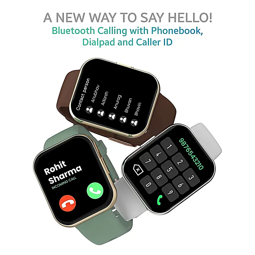TAGG Verve Connect Max Advanced Calling Smartwatch Brown