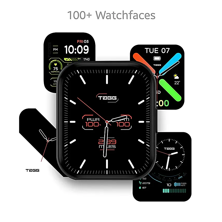 TAGG Verve Connect Max Advanced Calling Smartwatch Brown
