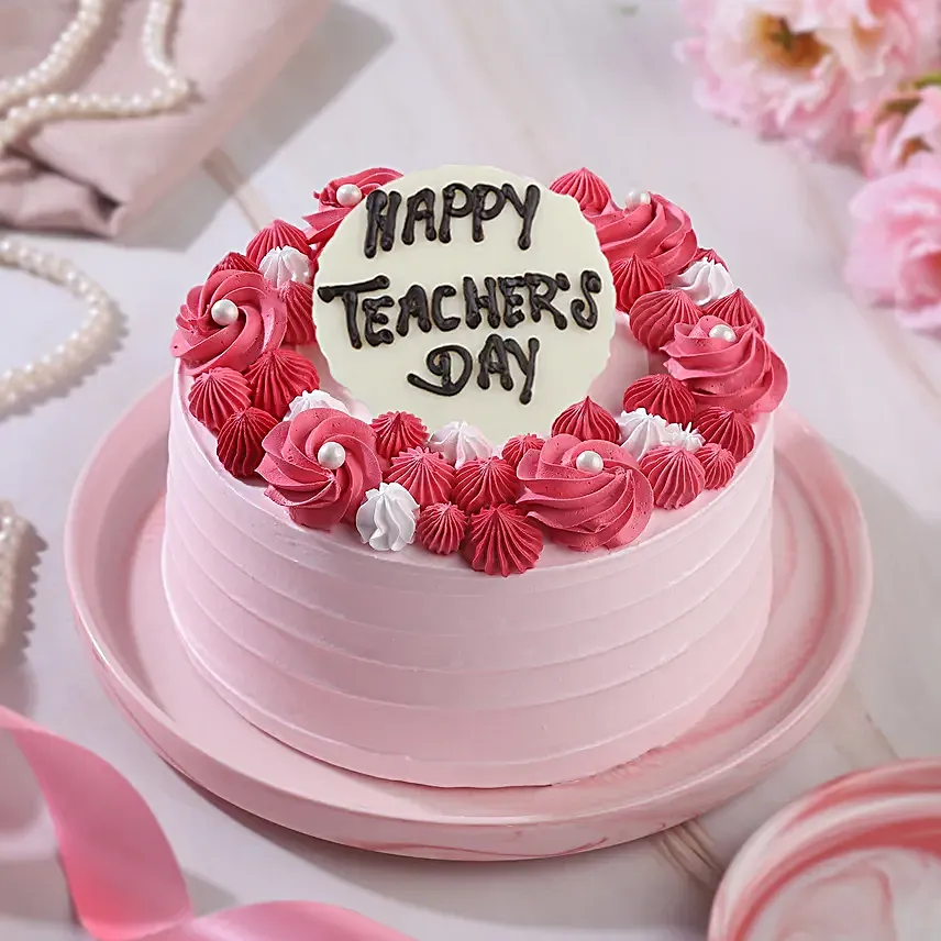 Teachers Day Butterscotch Delight Cake