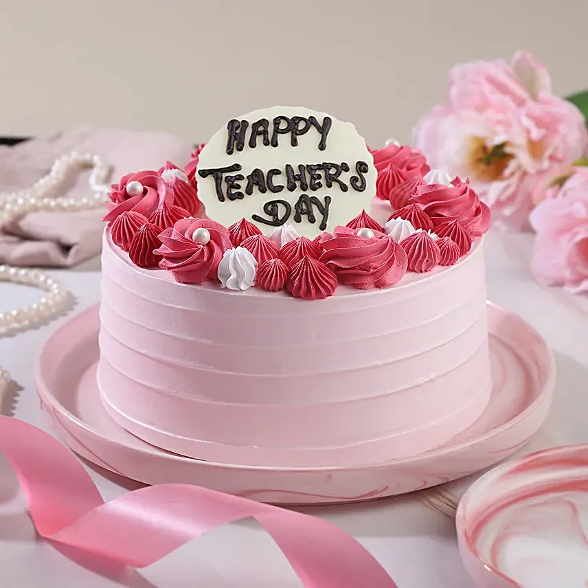 Teachers Day Butterscotch Delight Cake