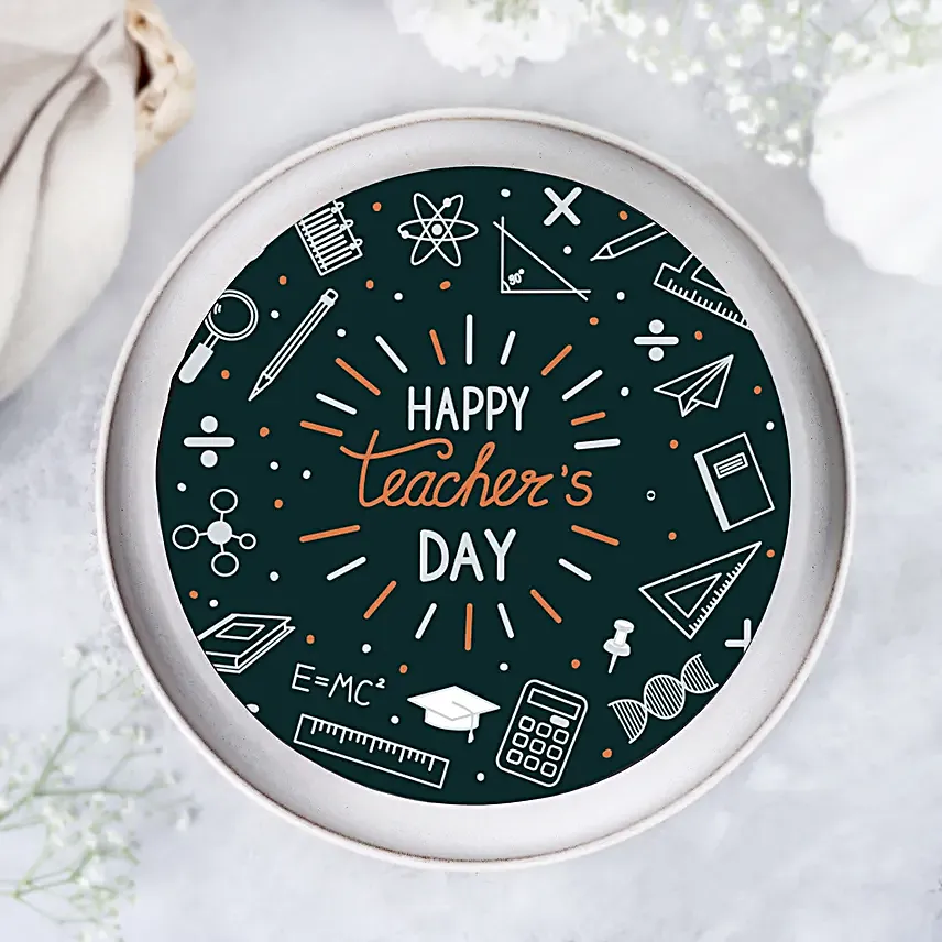 Teachers Day Chocolate Joy Cake