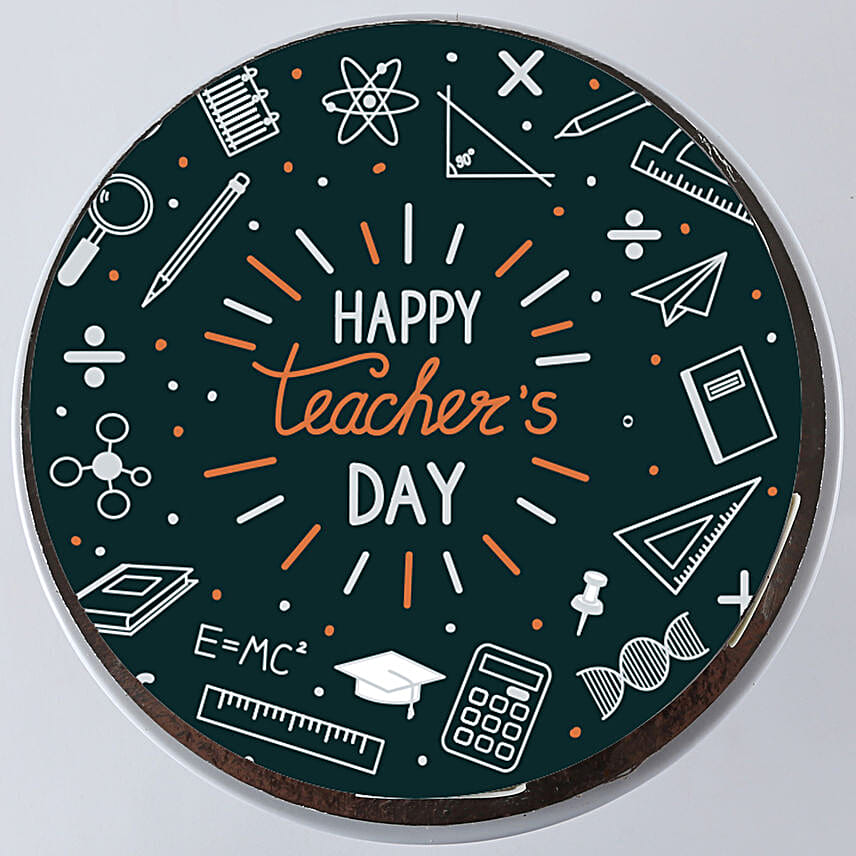 Teachers Day Chocolate Joy Cake