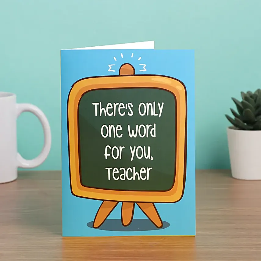 Teachers Day Greeting Card