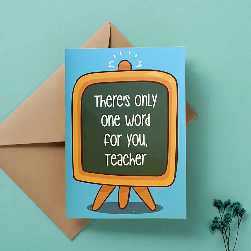 Teachers Day Greeting Card