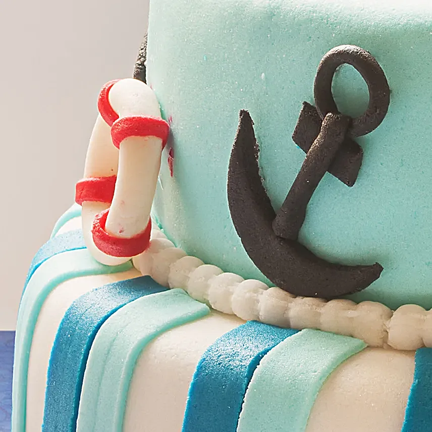 OnlineTeddy Bear 2 Tier Truffle Cake