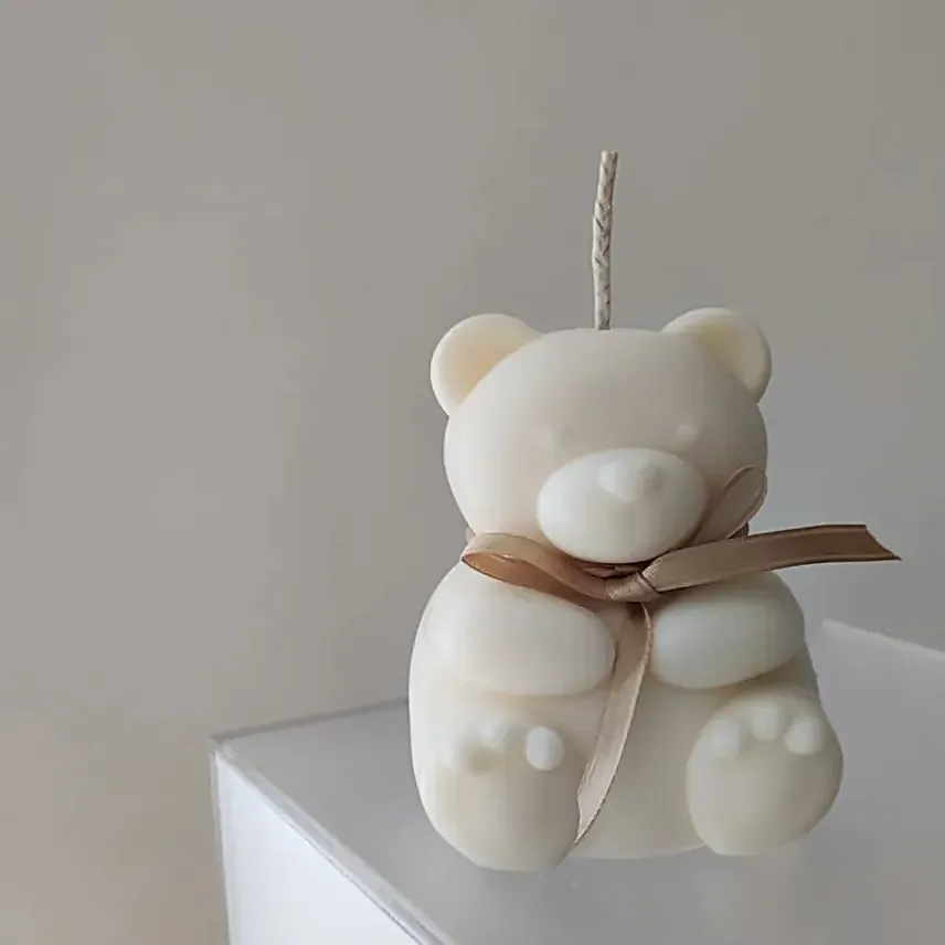 Teddy Bear Glow Candle