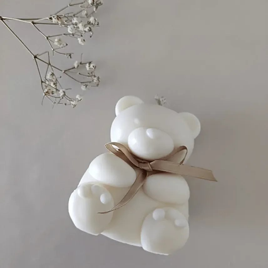 Teddy Bear Glow Candle
