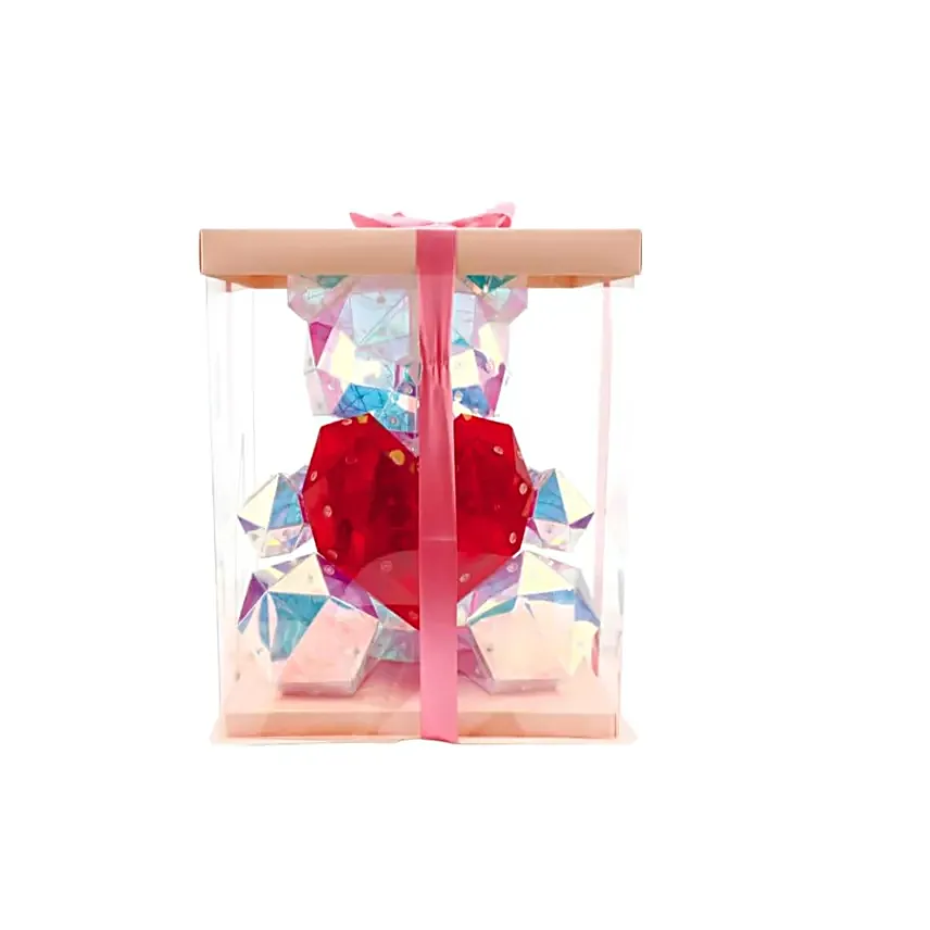 Teddy Bear LED Lamp Galaxy Love