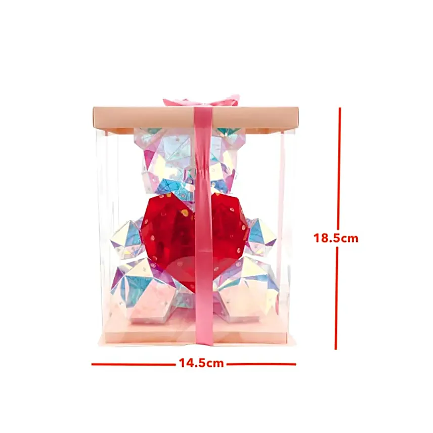 Teddy Bear LED Lamp Galaxy Love