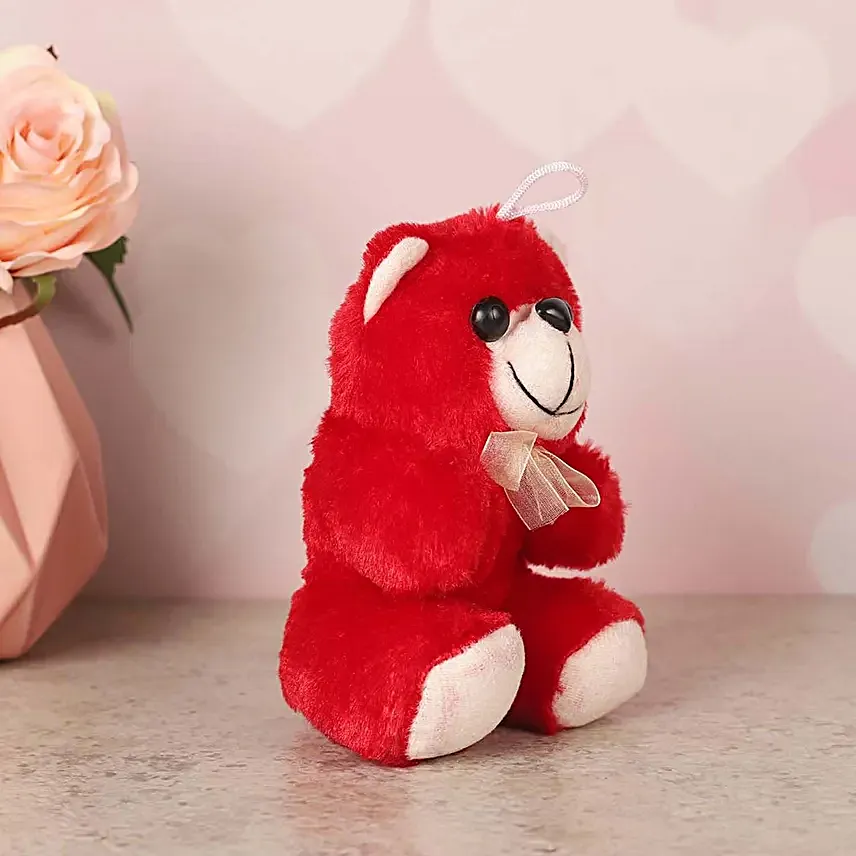Teddy Bear with Pink Bow