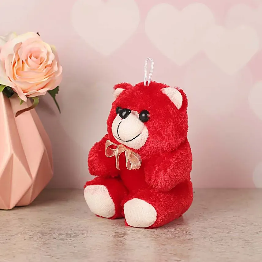 Teddy Bear with Pink Bow