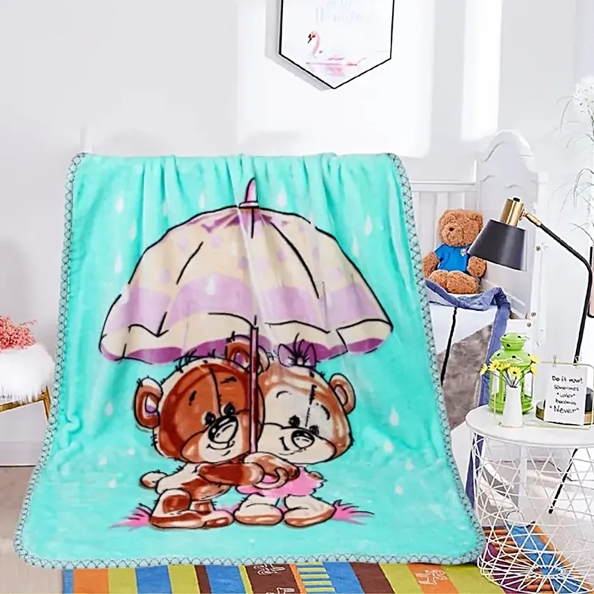 Teddy Hugs Kids Soft Blanket