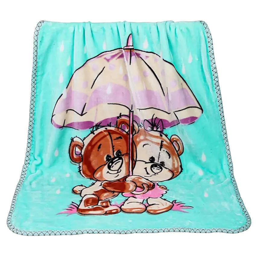 Teddy Hugs Kids Soft Blanket