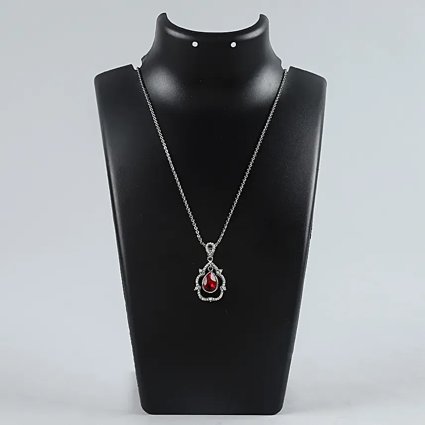 Temptations Almond Chocolate & Elegant Red Pendant Online
