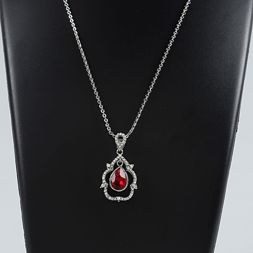 Temptations Almond Chocolate & Elegant Red Pendant Online