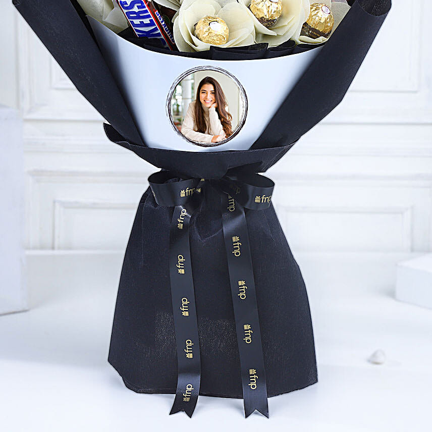 Tempting Chocolate Bar Bouquet