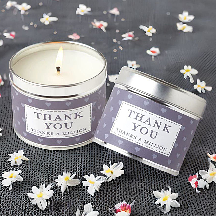 Thank You Jar Candles