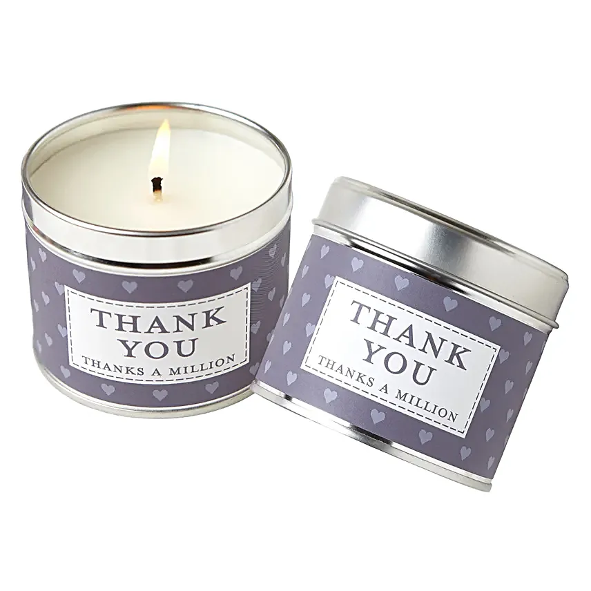 Thank You Jar Candles