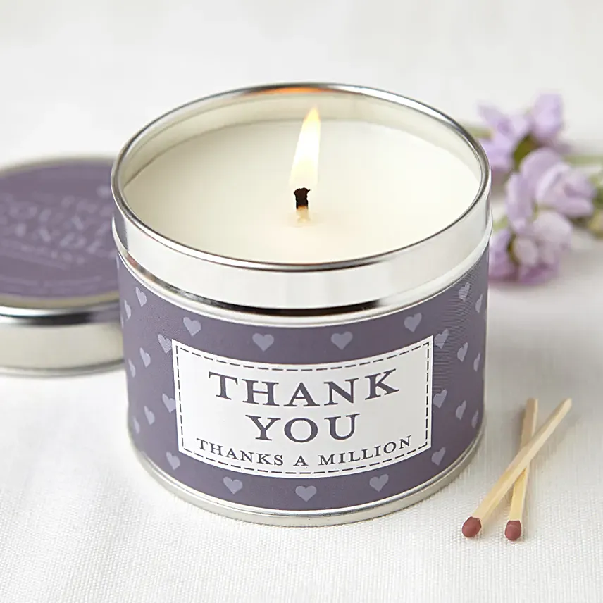 Thank You Jar Candles