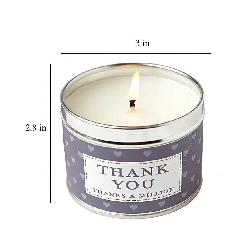 Thank You Jar Candles