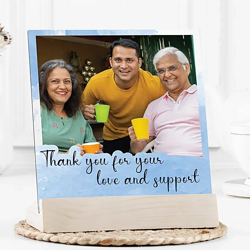 Thank You Tribute Frame For Parents