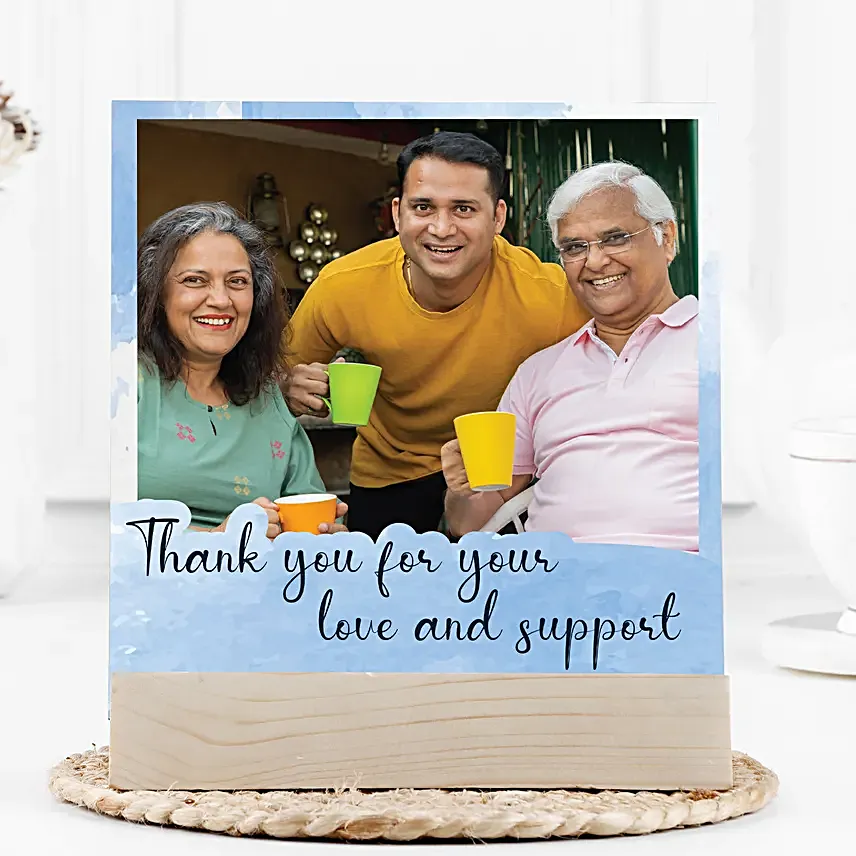 Thank You Tribute Frame For Parents