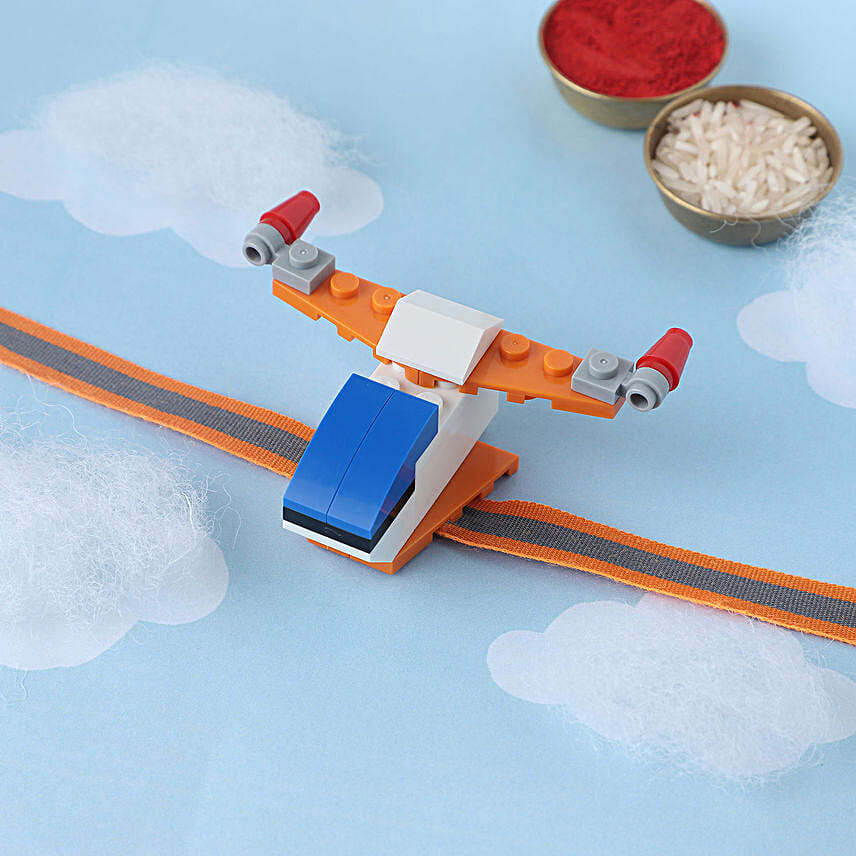 The Aviator Lego Rakhi For Kids
