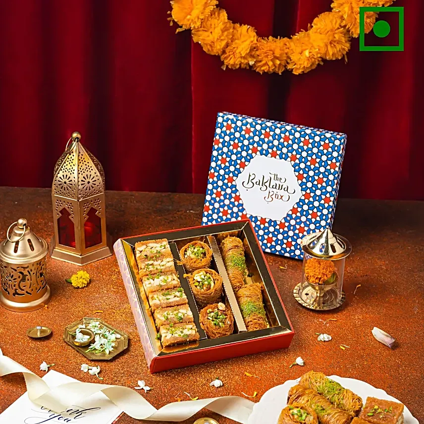 The Baklava Box Assorted Kunafa Baklava
