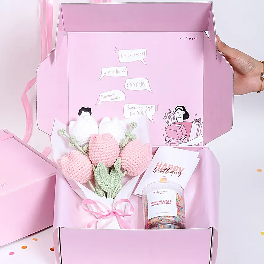 The Birthday Bouquet Gift Hamper