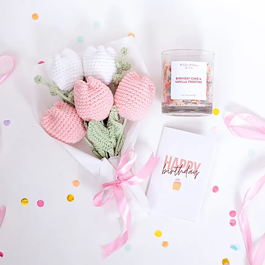 The Birthday Bouquet Gift Hamper