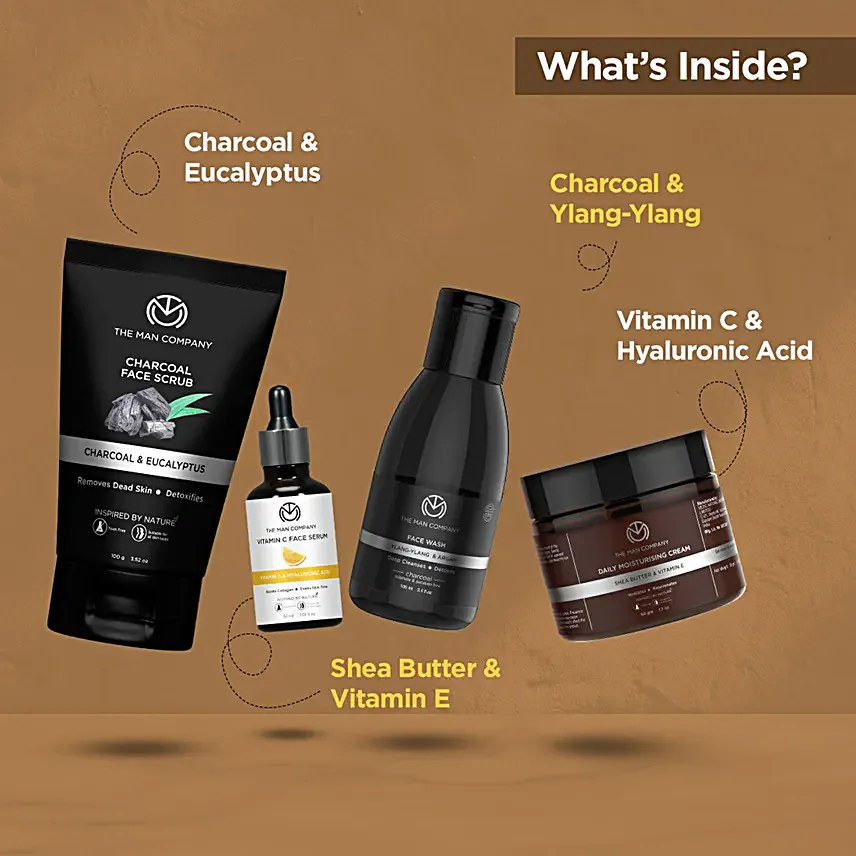 The Man Company Face On Point Facial Kit