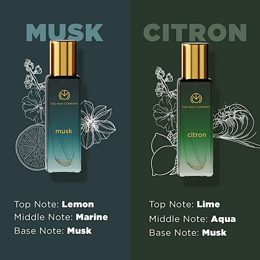 The Man Company Luxury Mens Perfumes Collection