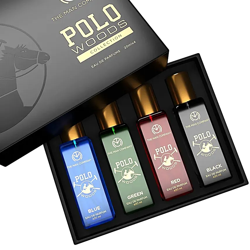 The Man Company Ultimate Mens Perfume Set  Polo Woods Collection