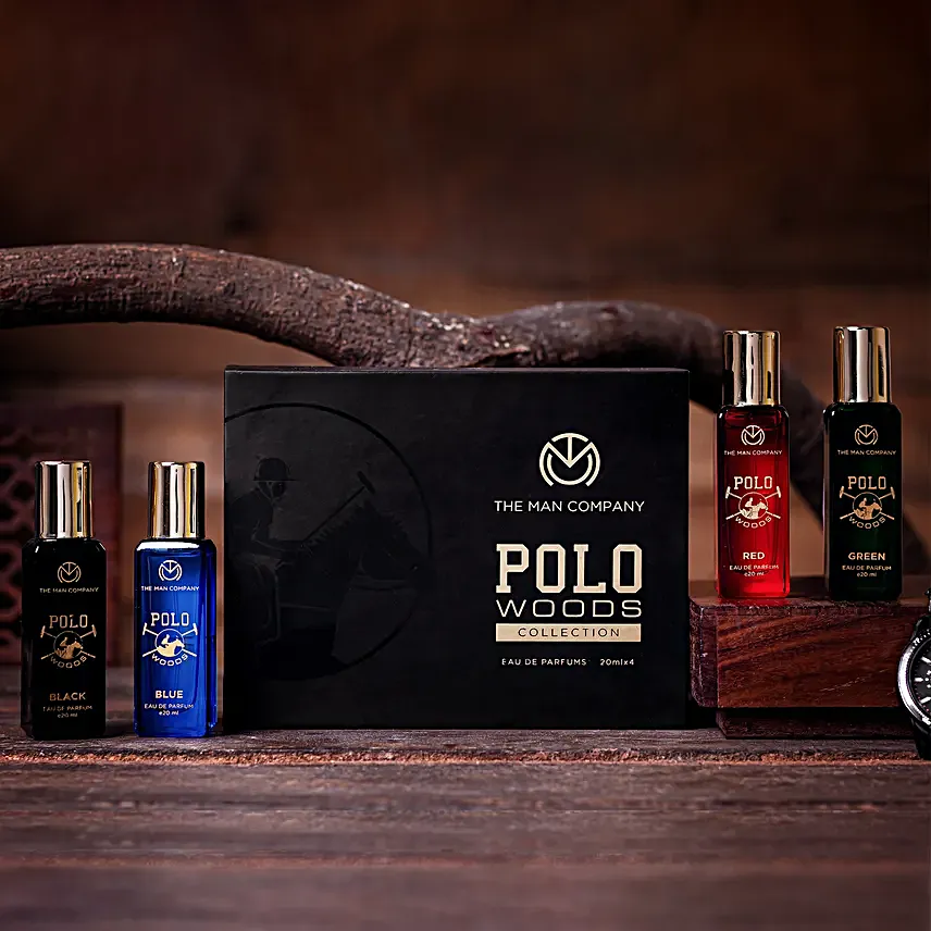 The Man Company Ultimate Mens Perfume Set  Polo Woods Collection