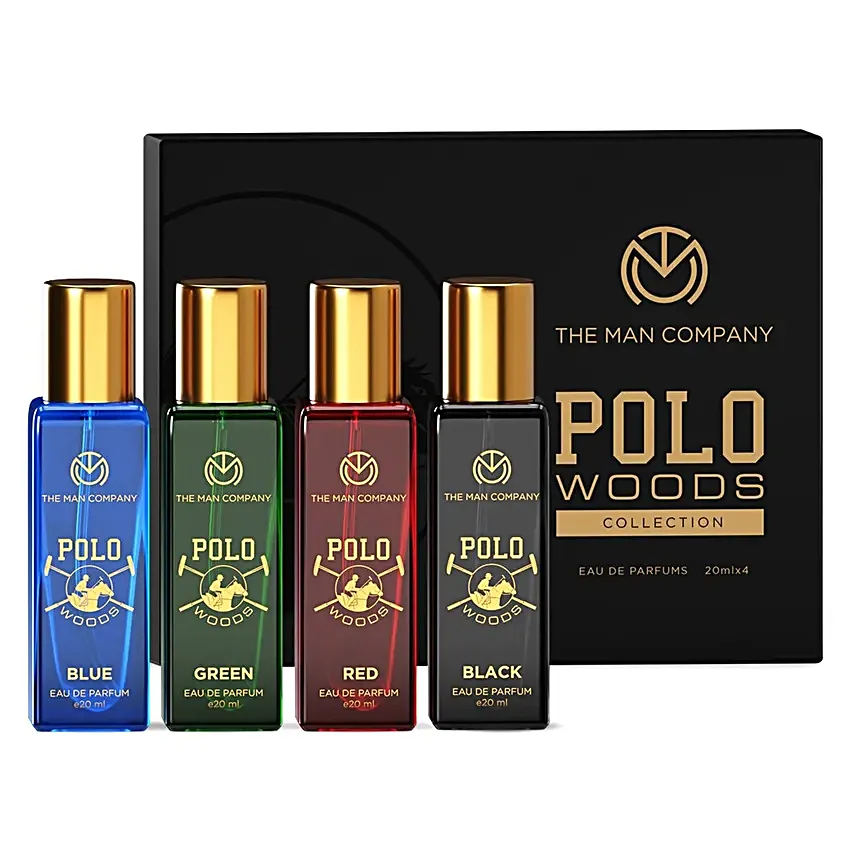The Man Company Ultimate Mens Perfume Set  Polo Woods Collection