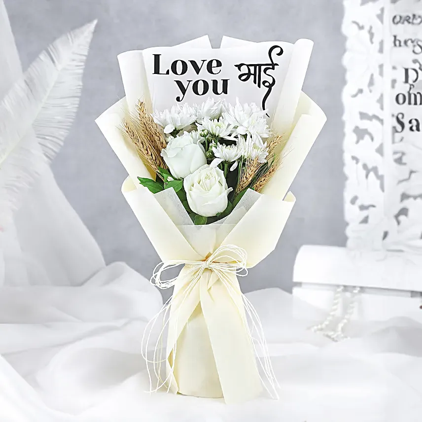 Timeless Love Bouquet For Bhai