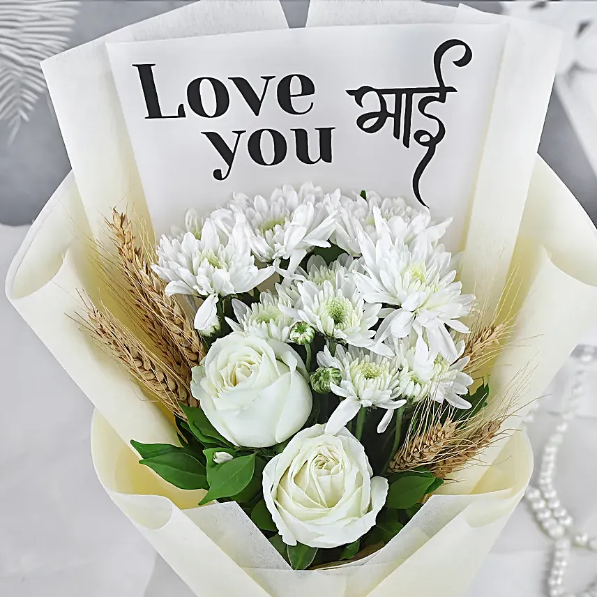 Timeless Love Bouquet For Bhai