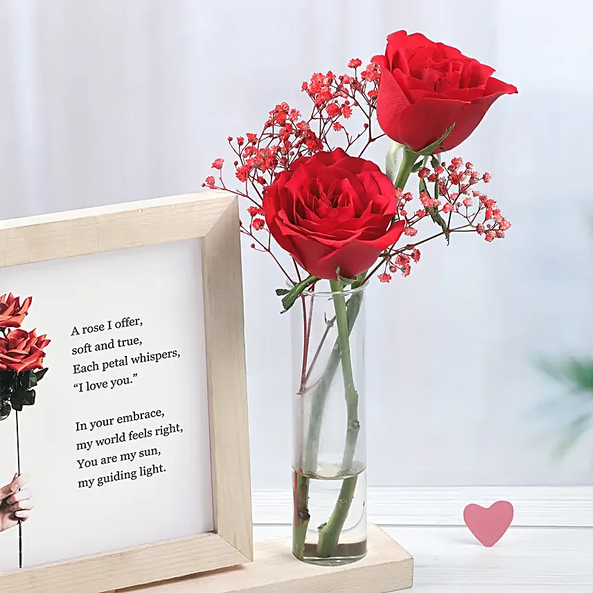 Timeless Love Frame For Valentine