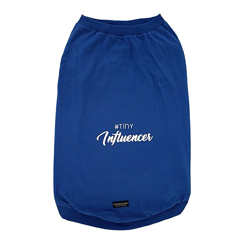 Tiny Influencer T Shirt For Dogs M