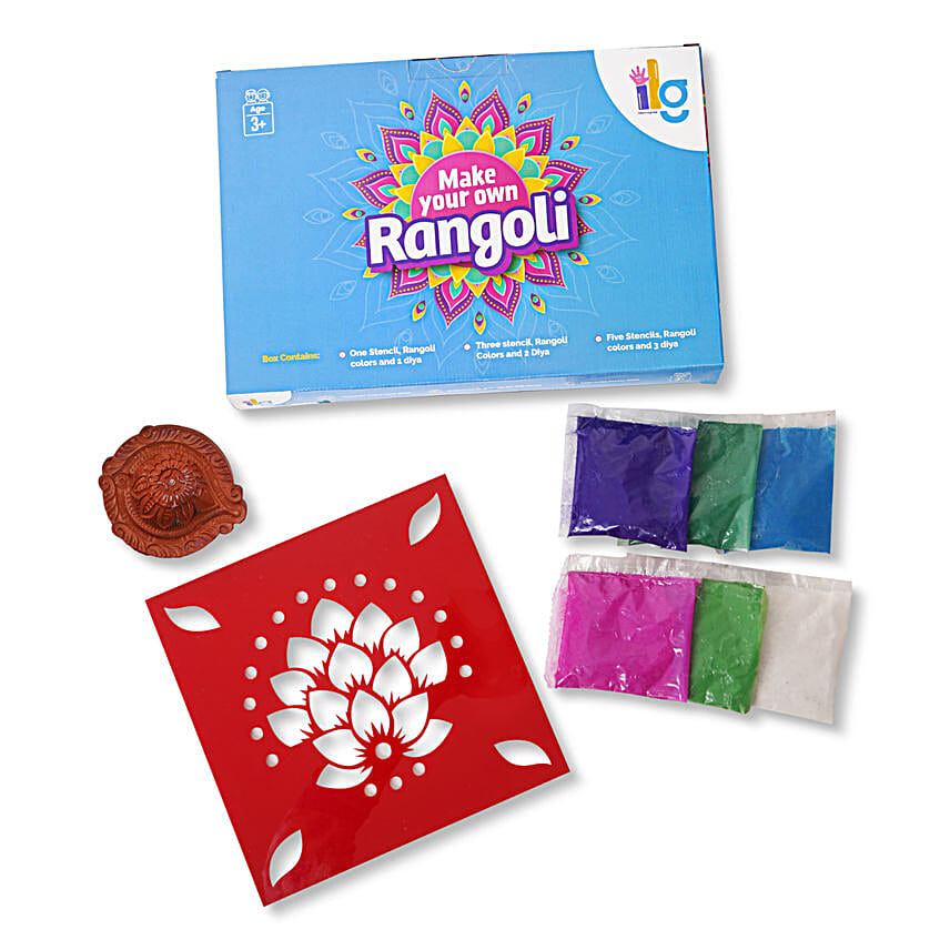 Traditional Diwali DIY Rangoli Kit
