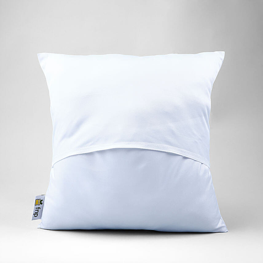 Traditional Pearls Rakhi N Awesome Bhai Cushion Combo