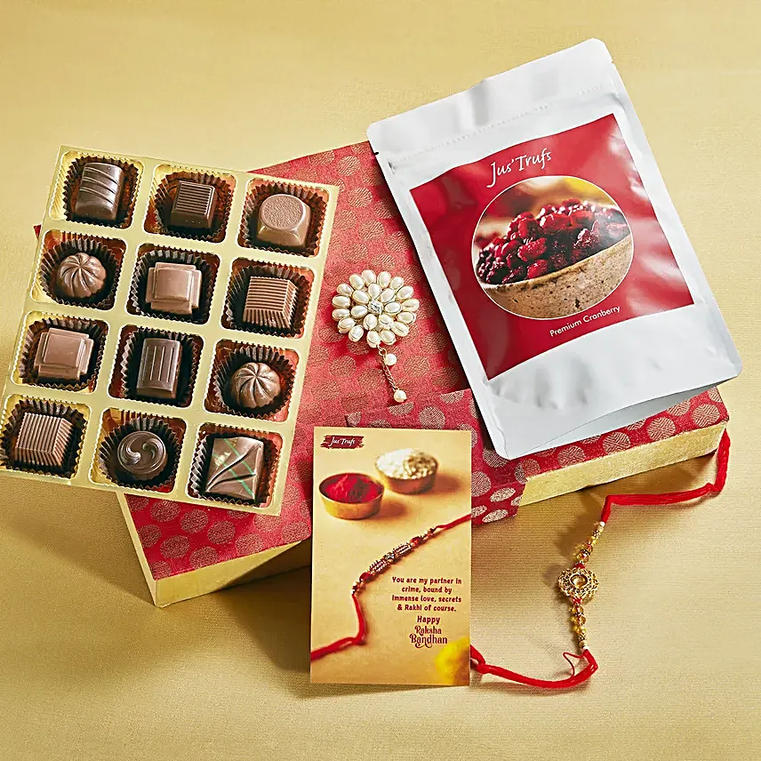 Traditional Rakhi N Choco Sibling Bliss
