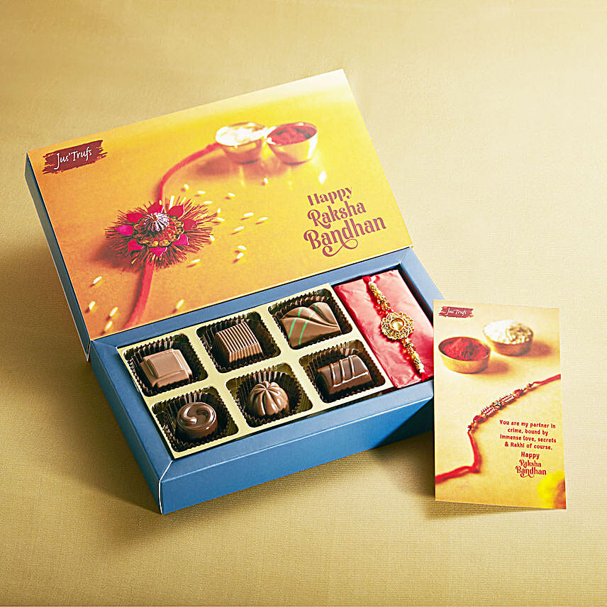 Traditional Rakhi N Cocoa Joy Hamper