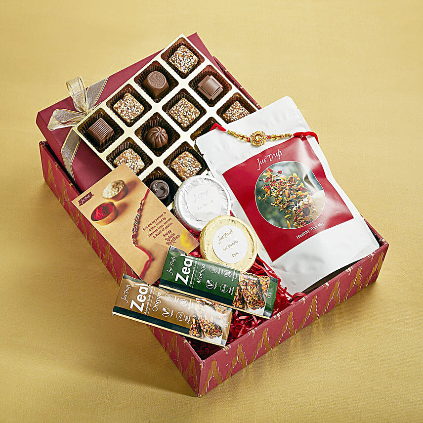 Traditional Rakhi N Cocoa Wellness Hamper
