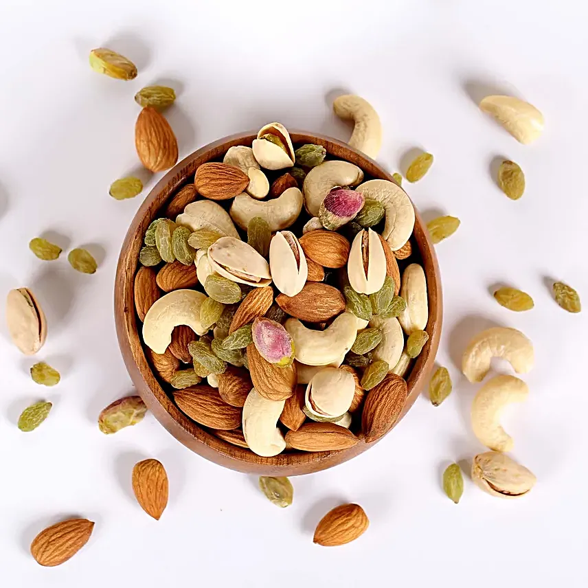 Traditional Rakhi N Cocoa With Dry Fruits Joy Hamper