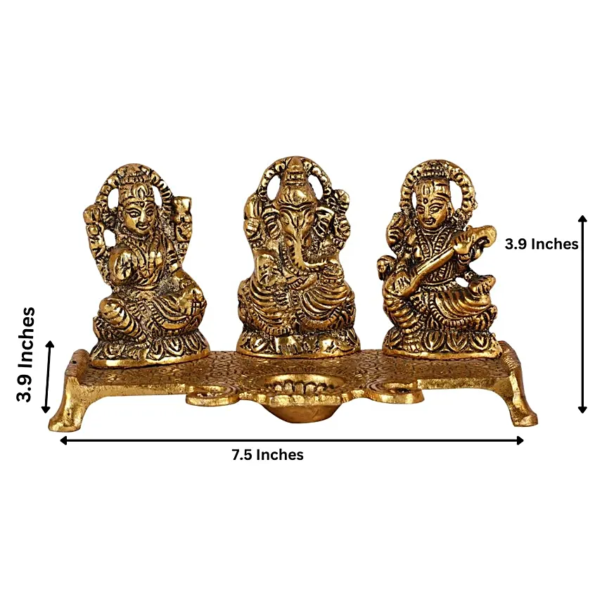 Trinity of Prosperity Diya