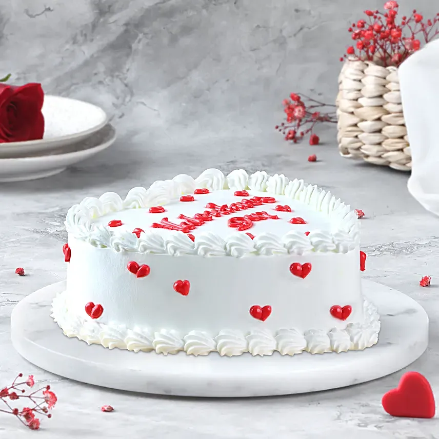 Truffle Sweet Valentine Love Cake Half Kg