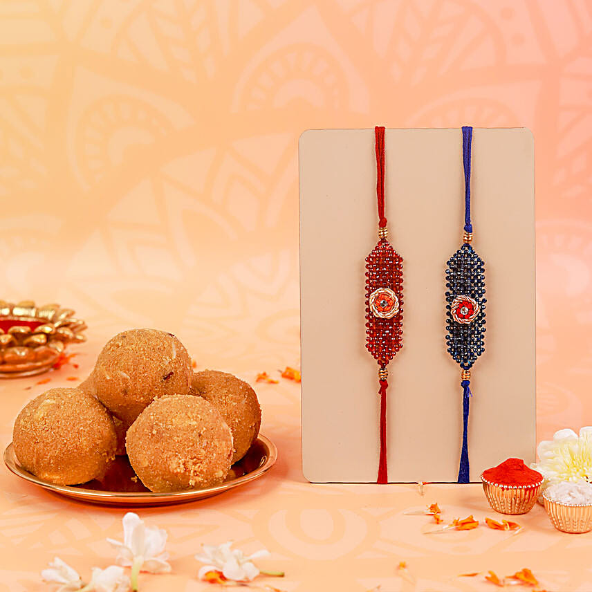 Twinning Treasures Rakhi Set
