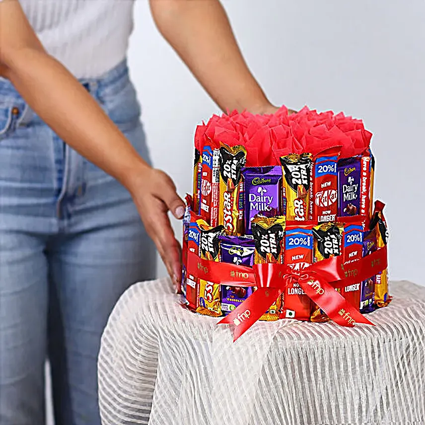 Two Storied Chocolate Treat Gift